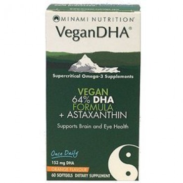 Minami Vegan DHA 60 Capsules